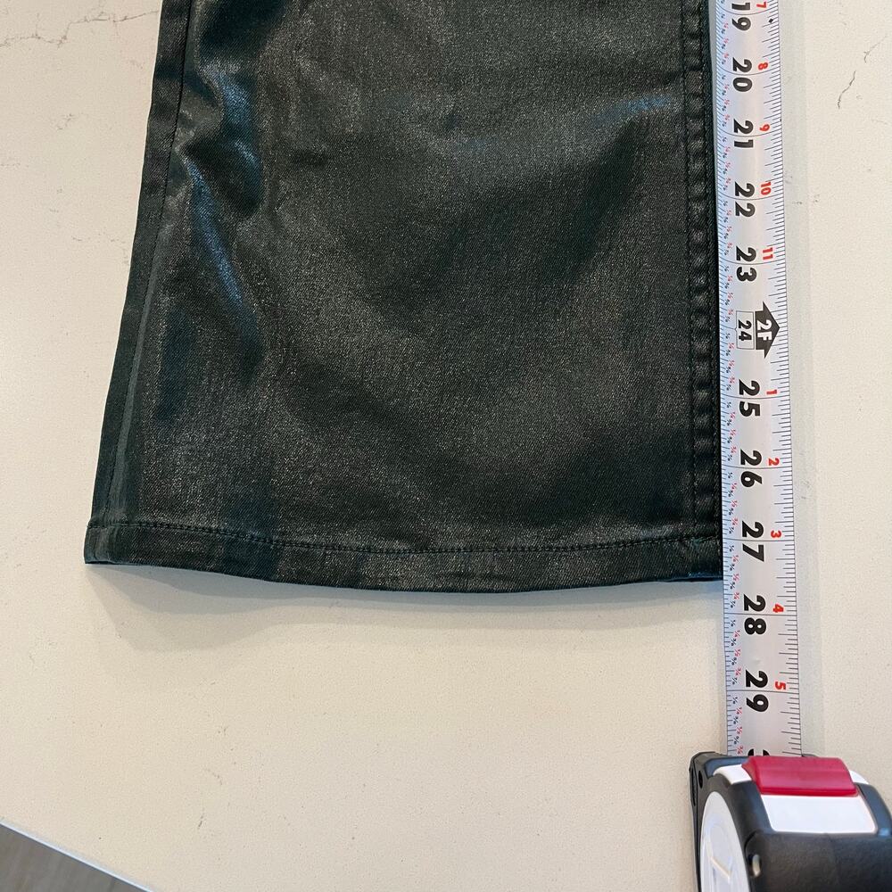 Rag & Bone Casey High Rise Ankle Flare Jeans in‎ Coated Pine Grove Size 30 - Picture 10 of 11